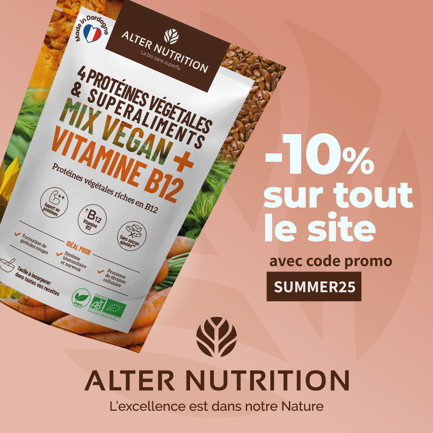 visual content - Alter Nutrition graphic design