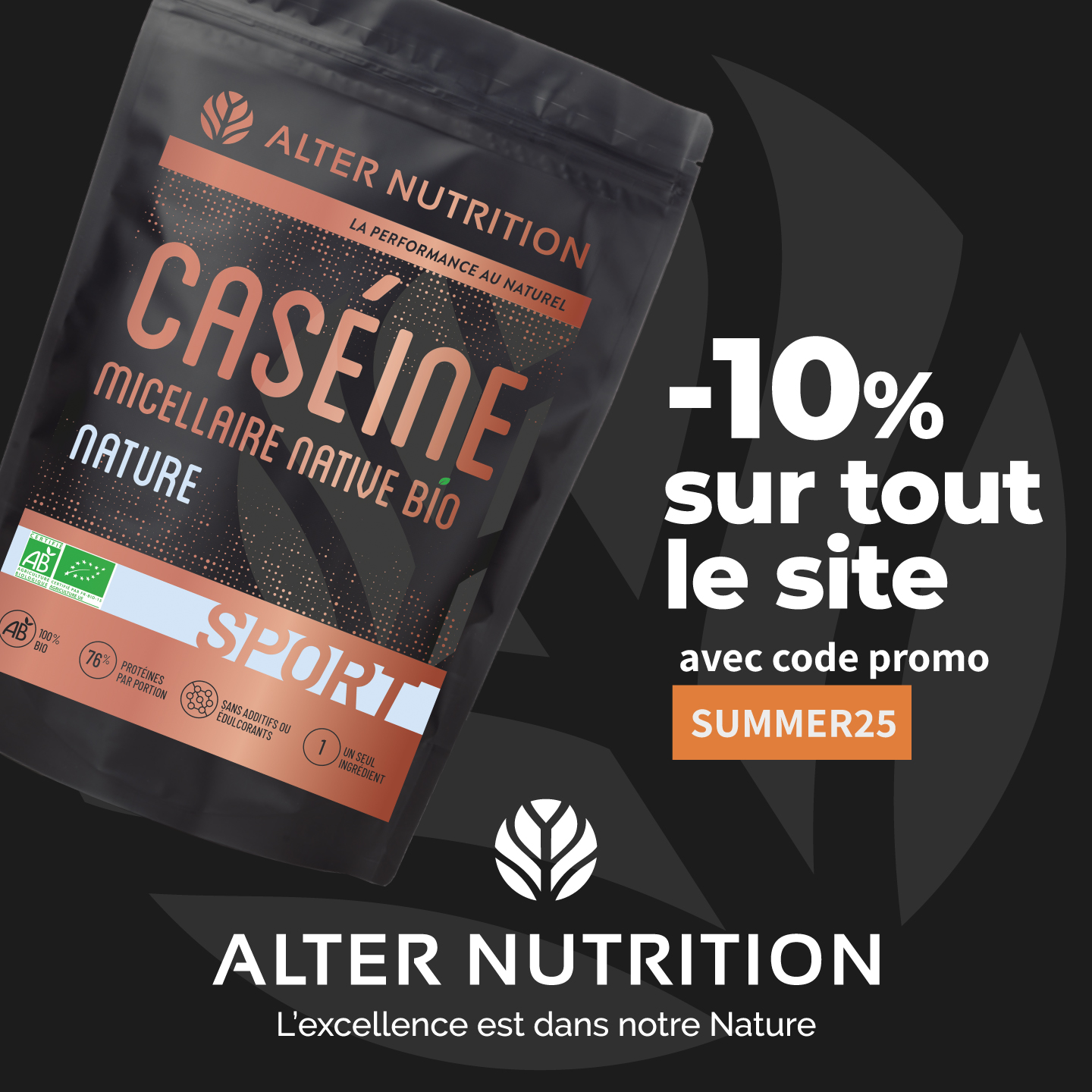 visual content - Alter Nutrition graphic design