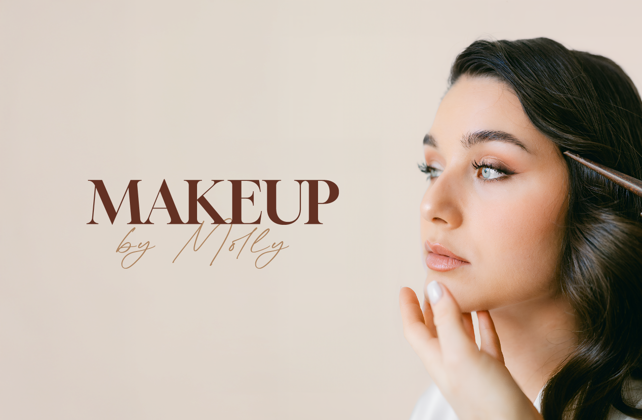 MAKEUP-BY-MOLLY- logo & identité visuelle Ux/Ui design