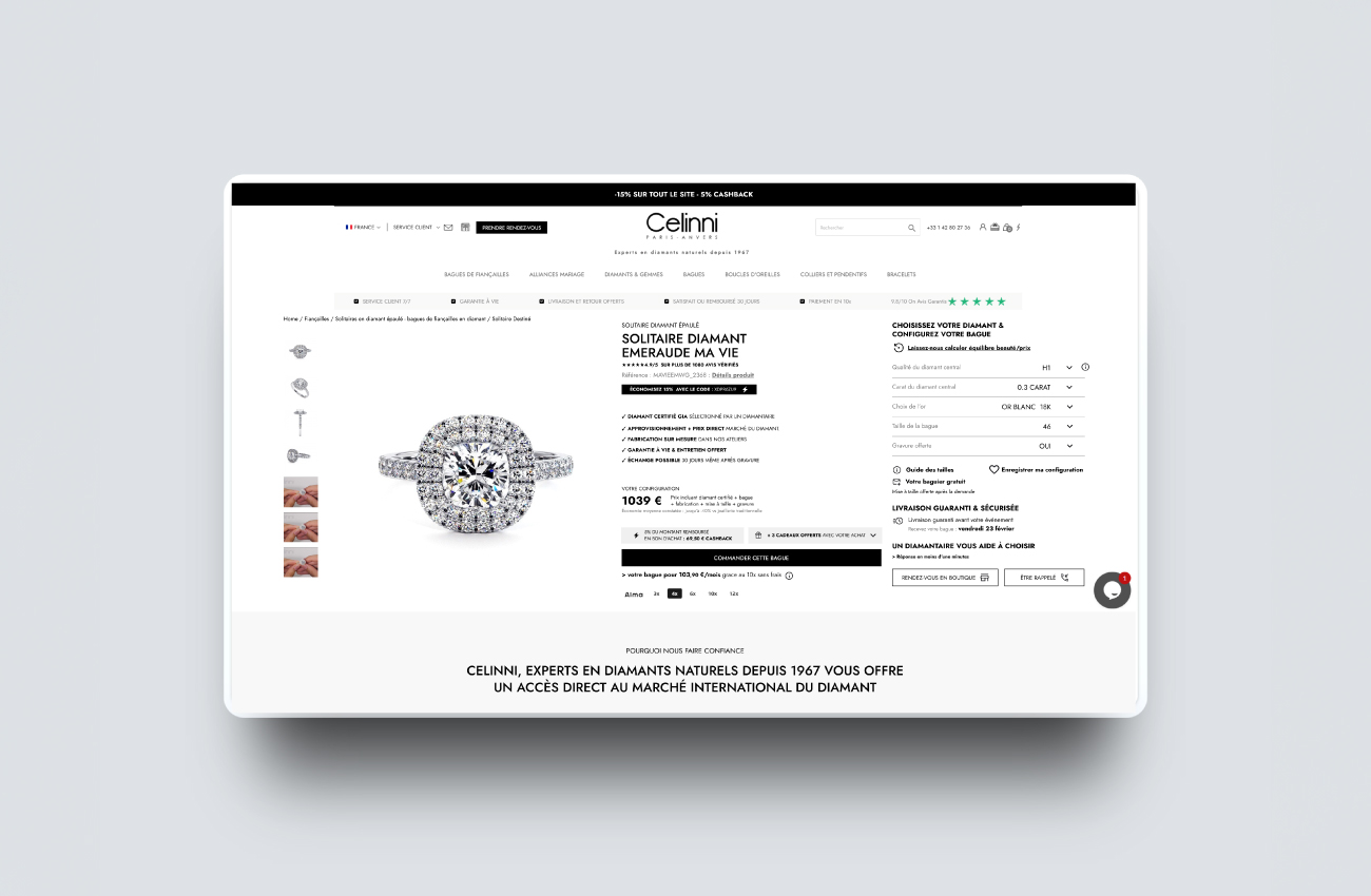 Celinni - design d'expérience- SCollinDesign SCOLLIN DESIGN - design produit digital Ux Ui